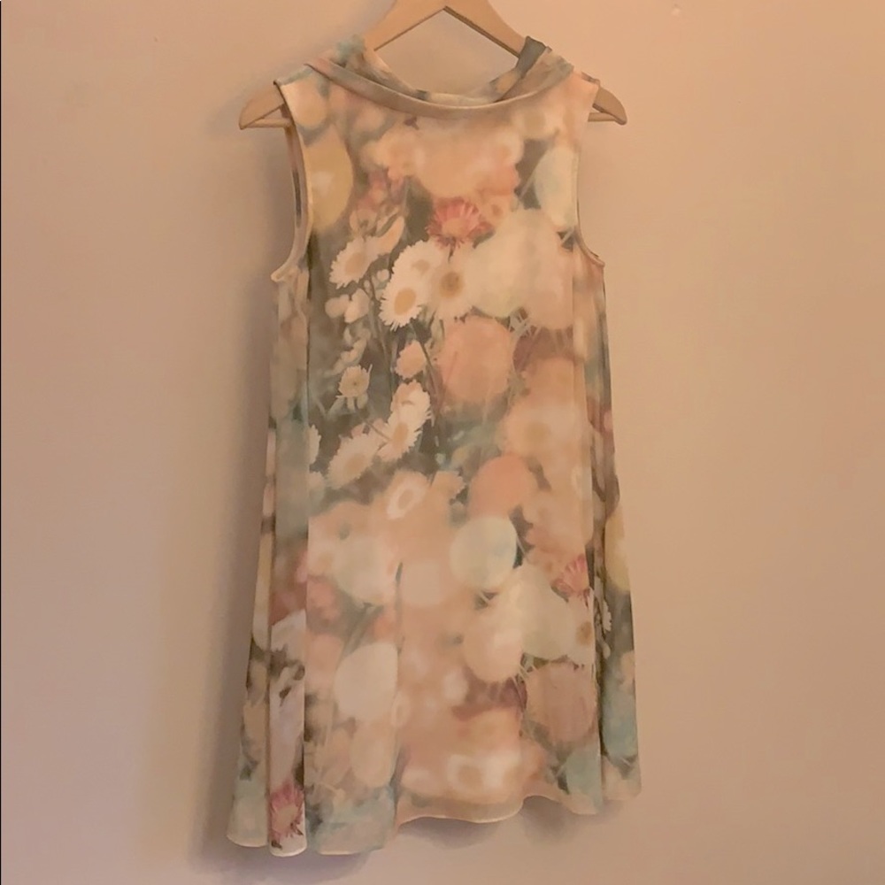 TED BAKER Floral Watercolor Shift Dress